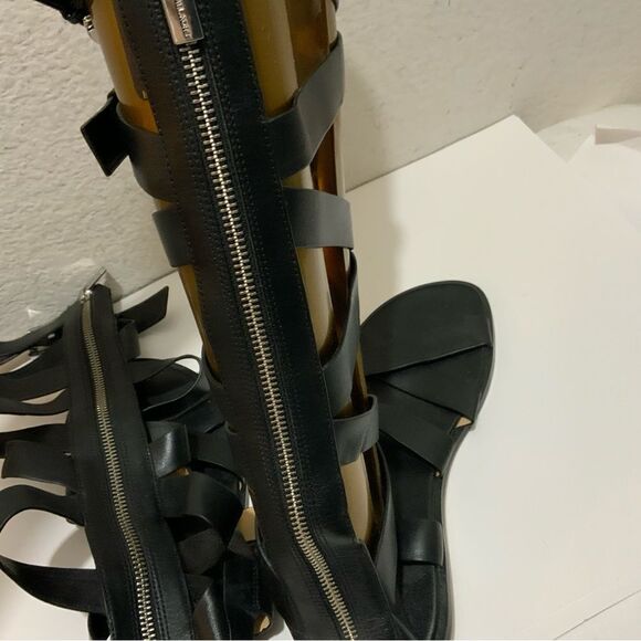 Michael Kors Darby Gladiator Sandals black 7.5 M - Picture 2 of 11